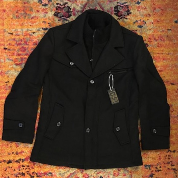 Leather & Cotton Ellis Peak Quilted Short Trench
